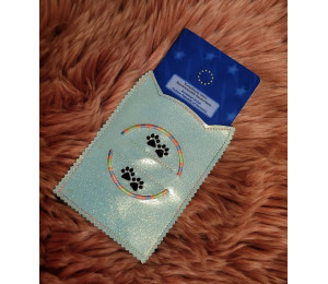 Stickserie ITH - Impfpasshülle Katzenkopf Ohren - 11 Motive Katze in 4 Varianten inkl. Blanko